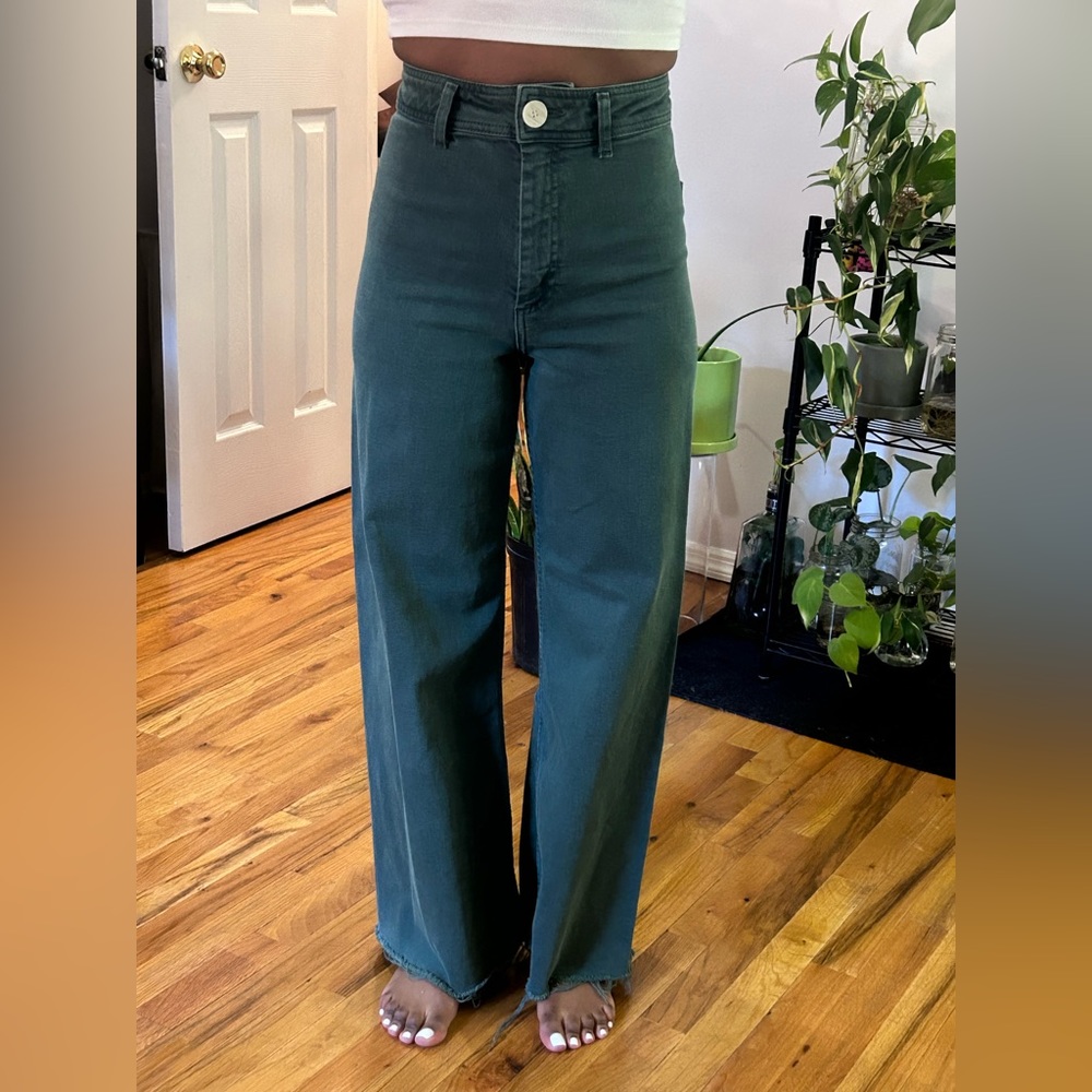 Zara Marine High Waist Jeans